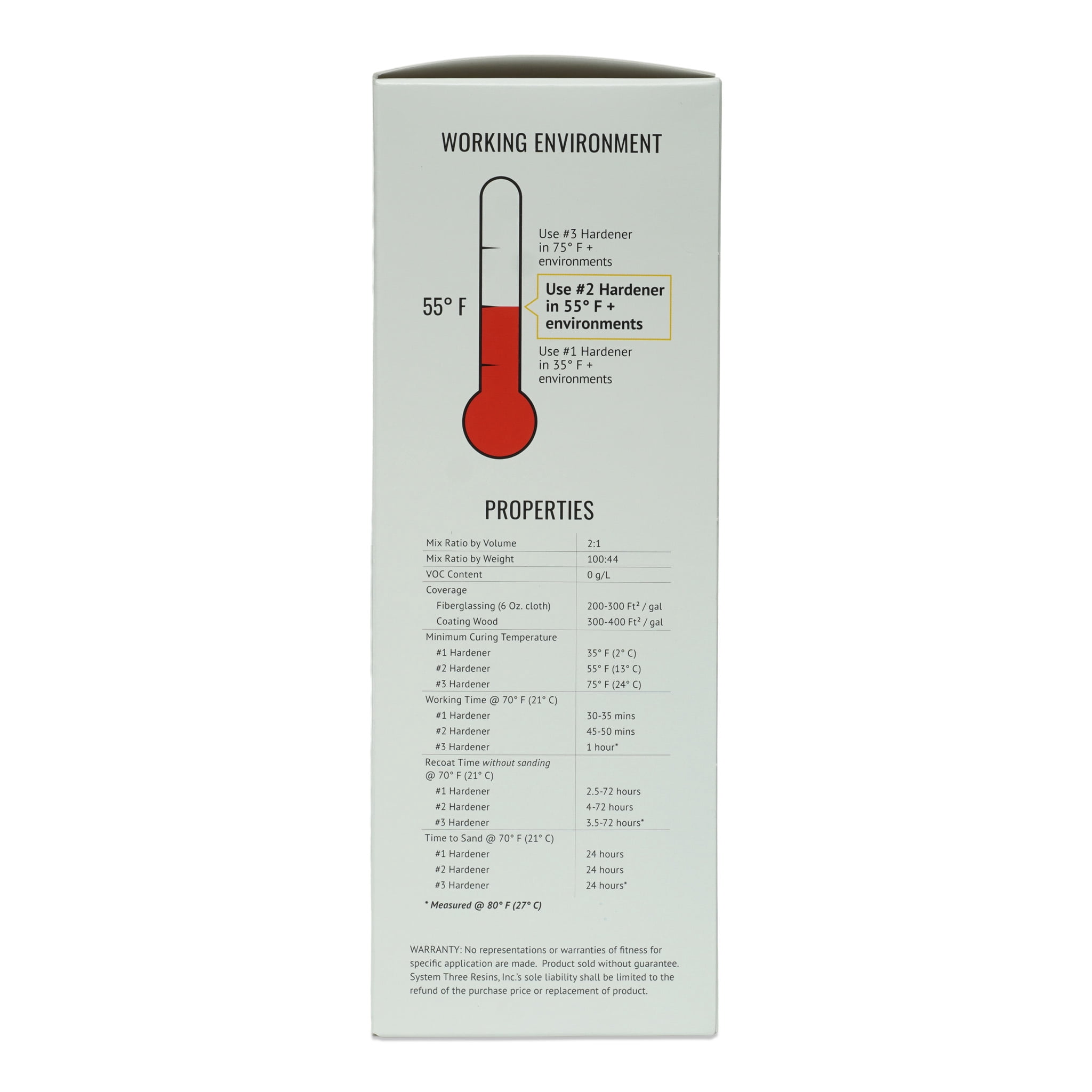 System Three General Purpose Epoxy, Medium Hardener, 1.5 Quart Kit