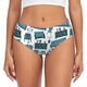 thumbnail image 1 of Fotbe Modern Furniture Calzones Estampados para Mujer – Ropa Interior de Algodón, Cómoda, Suave y Elástica-XX-Large, 1 of 6