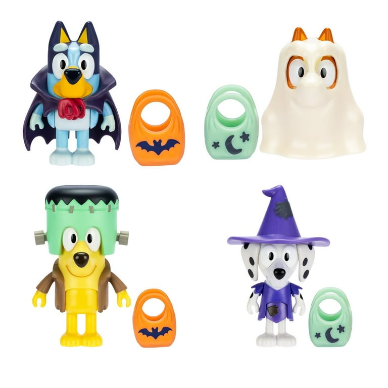Bluey Booey Halloween Monster Lucky Figure with Trick-or-Treat Bag