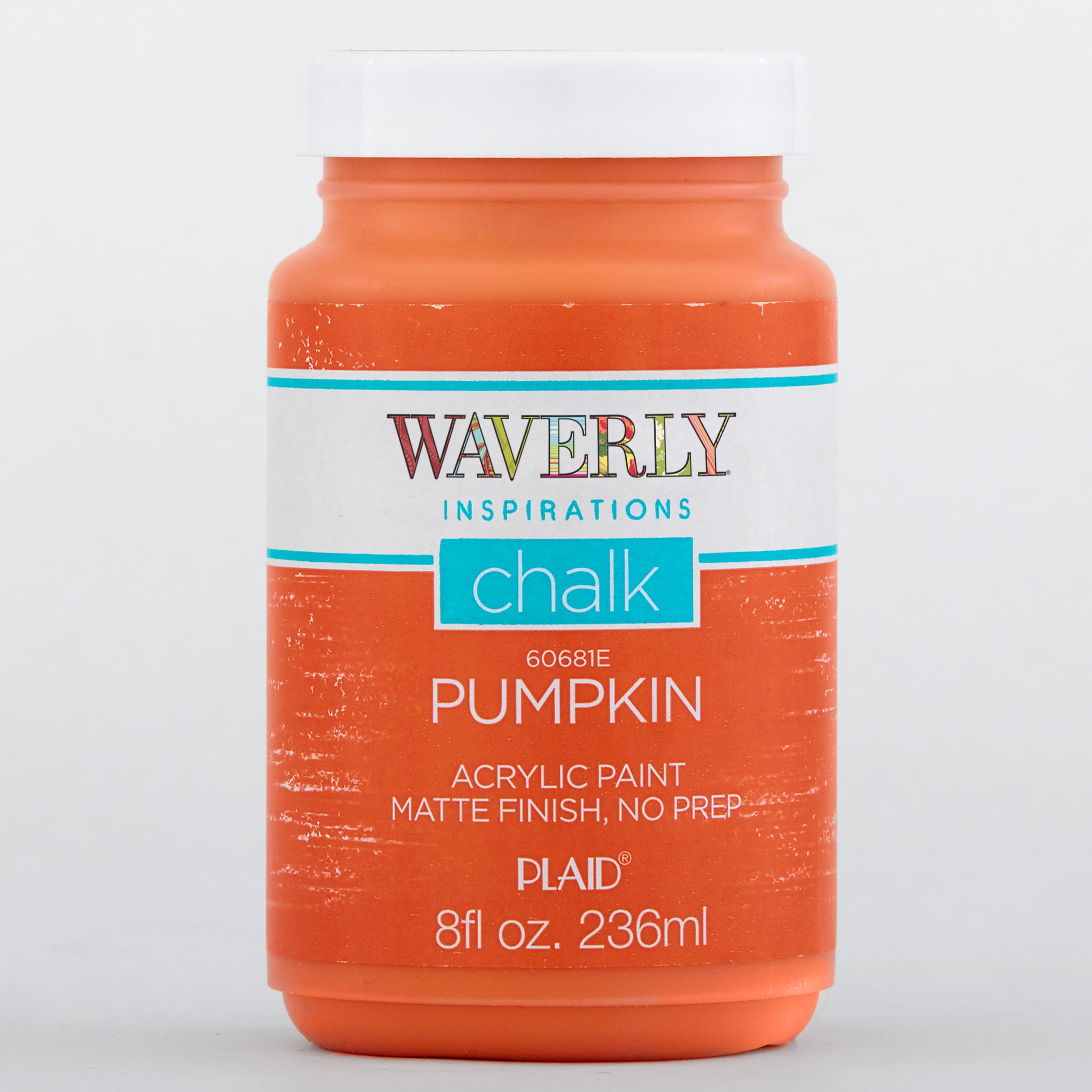 Waverly Inspirations 60681E Chalk Paint, Ultra Matte Finish, Pumpkin, 8