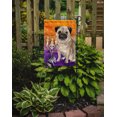 thumbnail image 2 of Carolines Treasures CK3225GF Hallween Pug Garden Size Flag, 2 of 3