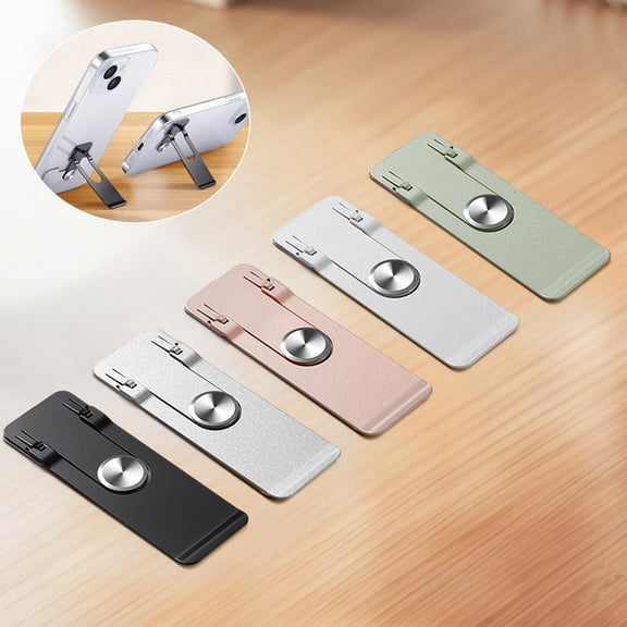 QHUDLV Mobile Tablet Back Sticker - One-Line Folding Stand for Easy Viewing