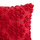 thumbnail image 2 of Fundas Almohada Navideñas Funda Decorativa Felpa Suave (copo Nieve) Color Rojo, 2 of 8