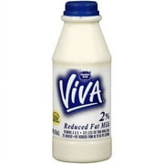 Meadow Gold Viva 2% Reduced Fat Milk, 1 pt