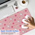 thumbnail image 4 of Long Mouse Pads for Desk,Pink Cartoon Unicorn Rainbow Planet Star Desk Mats on Top Of Desks, Desk Mouse Pad Extra Large with 3mm Non-Slip Base and Stitched Edge for Gaming,Work,Home 31.5"x15.7", 4 of 5