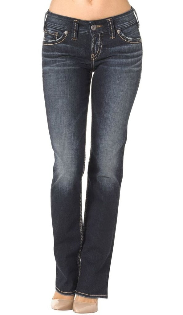 Silver Jeans Denim Womens Suki Slim Bootcut Dark Wash L93617SAI468