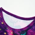 thumbnail image 5 of Girls Mal Costume Flying Sleeve Dress Halloween Party Cosplay Outfit, 5 of 7