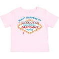 thumbnail image 3 of Inktastic Las Vegas Stays at Grandma's Boys or Girls Toddler T-Shirt, 3 of 5