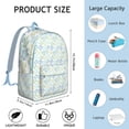 thumbnail image 4 of Cute Cartoon Turtles Beach Travel Backpack – Lightweight Student Backpack with Tropical Marine Life Print, Comfortable Carrying, and Anti-theft Design for Daily Use and Short Trips, 4 of 5