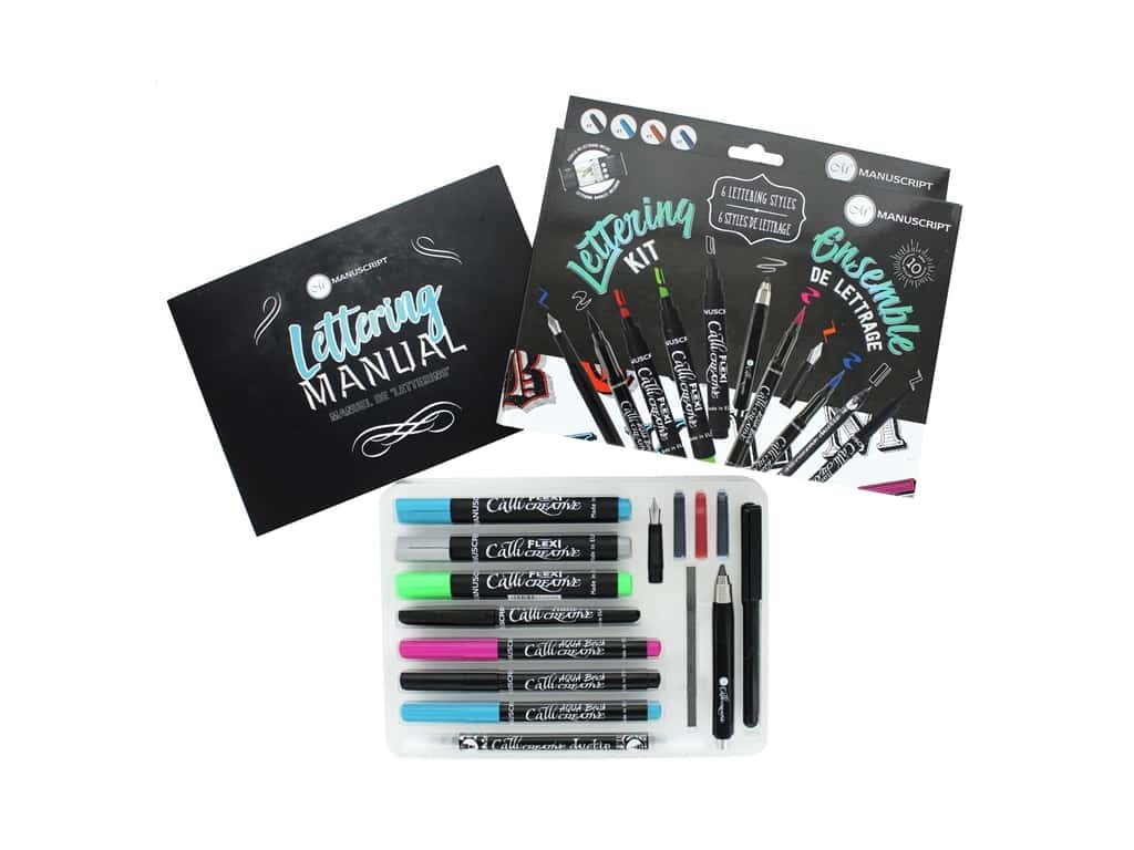 Manuscript Callicreative Lettering Set