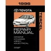 Bishko OEM Repair Maintenance Shop Manual Bound for Toyota Tercel 1996