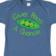 thumbnail image 4 of Inktastic Give Peas a Chance. Boys or Girls Baby Bodysuit, 4 of 5