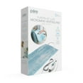 thumbnail image 6 of Pure Enrichment PureRelief Luxe Micromink Electric Heating Pad (12”x24”), 6 InstaHeat Settings, Ultra-Soft, Machine-Washable, Auto Shut-Off - For Temporary Pain Relief (Aqua Paint Designer Print), 6 of 8