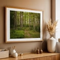 thumbnail image 4 of Trail in Burke - Burke Vermont Photography Forest Woods Nature Scenic Wilderness Woodland Rural Oak Framed Wall Art Print 24 x 36 inches, 4 of 6