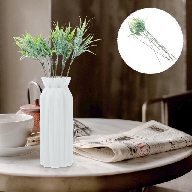 WEUVEB 10Ud Planta Falsa Con Para Decorar Y Fiestas En Interiores