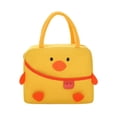 thumbnail image 2 of Clearance! Lunch Bag Cartoon Zipper Kids - Portable Insulated Thermal Tote with Handle, Cute Lunch Box Bag and Storage Bag for School and Picnic,Yellow, 2 of 6