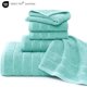 thumbnail image 4 of Casa Platino Juego de Toallas de Baño de 12 Piezas - Incluye 4 Toallas de Baño Grandes, 4 Toallas de Mano y 4 Paños - Toallas de Baño de Algodón Suave y Absorbente - Cielo Aguamarina, 4 of 7