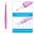thumbnail image 4 of Uxcell Diamond Painted Art Drill Pen Set, 2 Sets Diamond Art Drill Pen with 6 Diamond Painted Pen Heads,Pink Gold Tone, 4 of 5