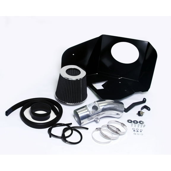 2007 2008 2009 2010 2011 Toyota Camry / 2009-2011 Toyota Venza 3.5 3.5l Heatshield Cold Air Intake Kit Systems (BLACK)