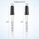 thumbnail image 4 of Paquete de 20 Cuentagotas de Vidrio: Puntas Curvas y Rectas, Cuentagotas de Pipeta de 1 Ml para Manualidades, Medición y Cuentagotas, 4 of 5
