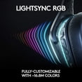 thumbnail image 6 of Logitech G935 Wireless Gaming RGB Headset, 7.1 Surround Sound, DTS Headphone:X 2.0, 50 mm PRO-G Drivers, 2.4 GHz Wireless, Flip-to-Mute Mic, PC, 6 of 6
