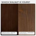 thumbnail image 5 of Walnut 12 inch Floating Shelf, High End Solid Real Wood Small 12inch Floating Shelves for Wall Mounted, Dark Brown 12in Floating Shelves, Heavy Duty Bracket, 12 X 6.5 X 1.75 inches, Set of 2, 5 of 5