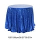 thumbnail image 3 of Round Sequin Tablecloth Glitter Fabric Tablecloth Small Round Sparkling Tablecloth Suitable For Wedding Birthday Party Christmas Decoration, 3 of 6