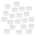 thumbnail image 1 of Tachiuwa 20-pack Cosmetic Container Travel Potty Jar Set with Lid for - clear, 5g, 1 of 9