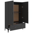 thumbnail image 5 of vidaXL Highboard Black 70x31x115 cm Engineered Wood, 5 of 5