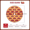 thumbnail image 4 of Kll Red Cars Christmas Tree Skirt 48",Party Decorations Farmhouse For Christmas Decorations Holiday Party, 4 of 8