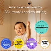 Nanit Pro Smart Baby Monitor – HD Wall-Mount Camera, Real-Time Sleep & Breathing Tracking