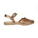 thumbnail image 2 of Ballerinas Mujer Juvenil Flores Casuales Oro Rosado 031B0D dorado 25 Incógnita 031B0D, 2 of 7