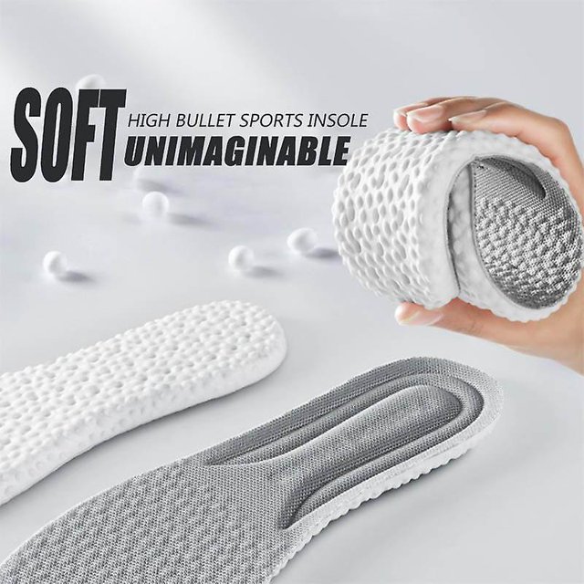 Súper Elástico Plantilla Universal Transpirable Delgado Cómodo Zapato de Absorción de Choque