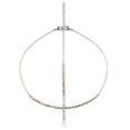 thumbnail image 2 of Exquisite Glitter Rhinestones Hairwear Waterdrop Pendant Hairband, 2 of 2