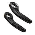 thumbnail image 4 of Mountain Bike Handlebar Ends Hand Grips 1 Pair Adjustable Angle Ergonomic Handle Bar Ends for Mountain Bike Accessories Replacement Black, 4 of 8