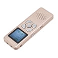 thumbnail image 4 of Grabadora de voz Digital, reducción de ruido inteligente, micrófono Dual, voz a texto, dispositivo de grabación activado por voz, grabadora MP3 32G, 4 of 5