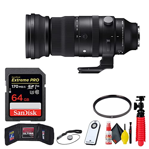 Sigma 150-600mm f/5-6.3 DG DN OS Sports Lens for Sony E +