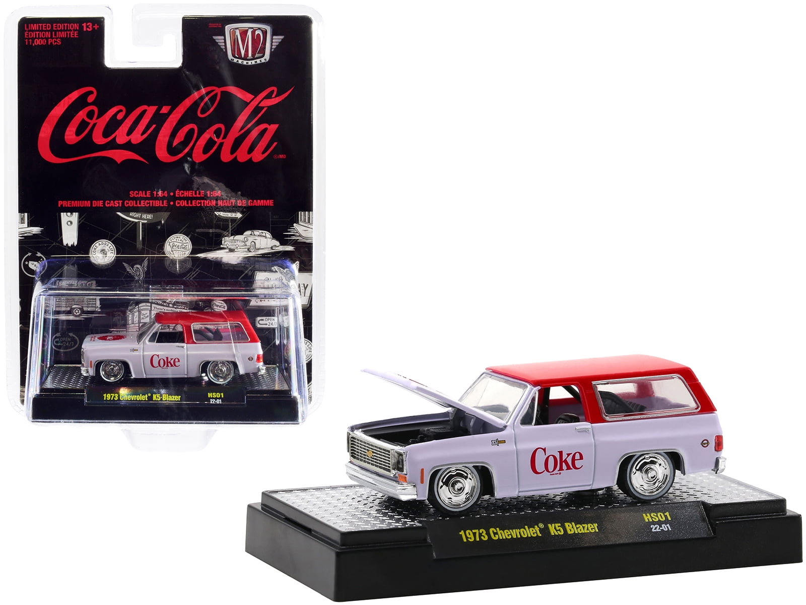 M2 Machines 1988 Ford Mustang GT Coca-Cola A07 Fanta Limited Edition 9,600 