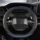 thumbnail image 4 of Para Peugeot 3008 4008 5008 Funda para volante de coche de fibra de carbono + cuero PU Accesorios para interior de coche, 4 of 5