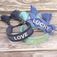3Pcs Adjustable Bracelets for Women Men Girls Woven Friendship Wrap