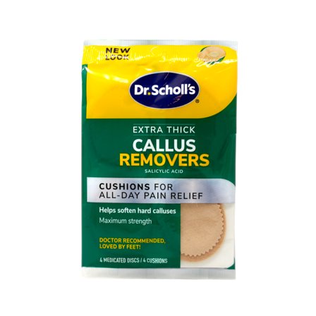 Dr. Scholl's Callus Removers, Designed To Stay On All Day, 4ct