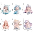 thumbnail image 5 of Dserhfy Ocean Girl Ornament Creative Decorative Resin Add Romantic Mermaid Figurine Home Decor, 5 of 8
