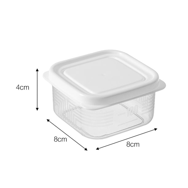 Caja De Almacenamiento De Alimentos Para Refrigerador/Subembalaje De Arroz Integral De Grano Grueso De Grado Alimenticio/Carne Verduras Fruta Fresca Contenedor/Horno De Microondas Almuerzo Especial