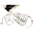thumbnail image 5 of 20pcs Heart Shape Place Memo Holder Lovely Wire Table Number Holders for Restaurant Wedding Banquet (Silver), 5 of 5