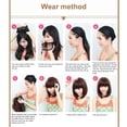 thumbnail image 2 of Perruque-M27 Perruques en Fibre Synthétique Résistantes à la Chaleur Longue Postiche Cheveux, 2 of 6