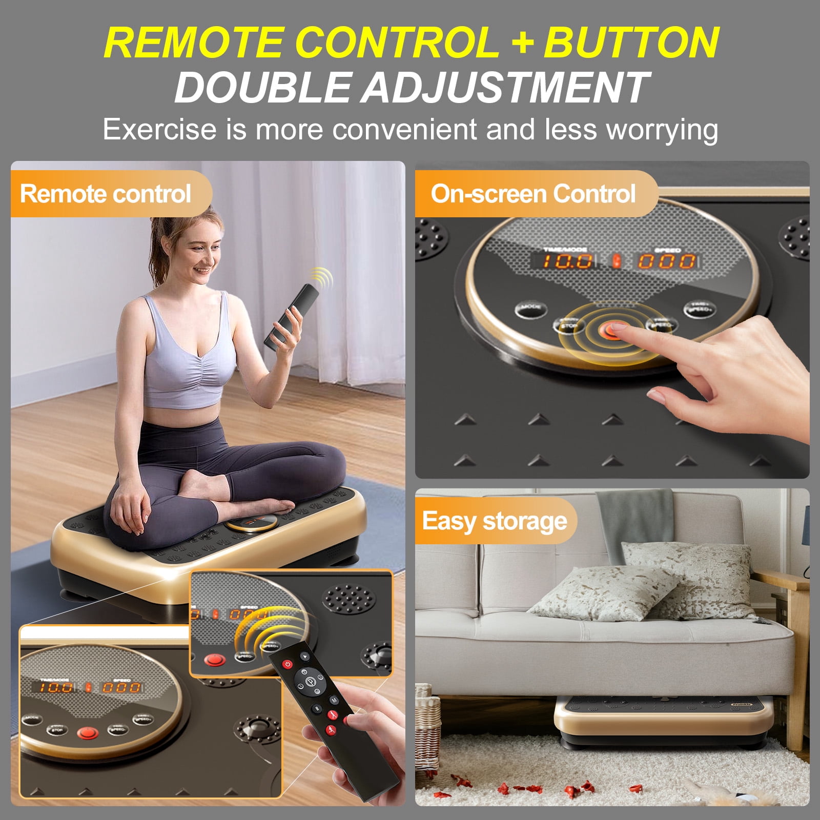 Vibration Plate Fitness Machine