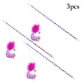thumbnail image 1 of 3PCS Cat Teaser Wand Creative Bird Faux Feather Cat Wand Kitten Interactive Toy, 1 of 10