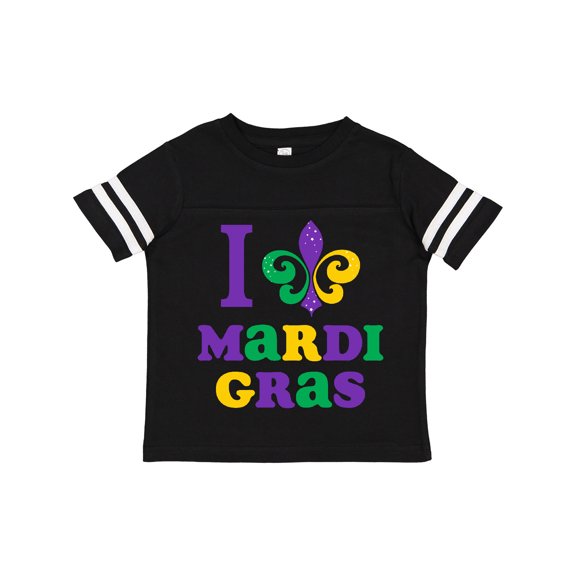Inktastic I Love Mardi Gras Boys or Girls Toddler T-Shirt