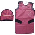 thumbnail image 2 of HealthGoodsIn - Lead Apron with Robust Hanger and Thyroid Sheild Set | 0.5mm Lead (pb) Equivalency Protection for Working with X-Ray Machine (Maroon), 2 of 4