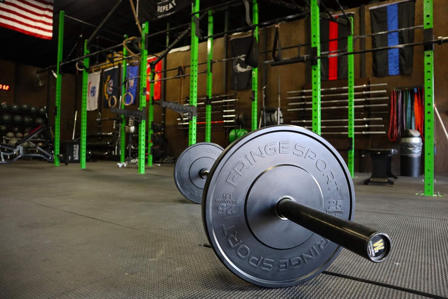 Olympic Bumper Plates Set with Steel Insert, Durable Rubber Weight Plates for Strength Training and Powerlifting